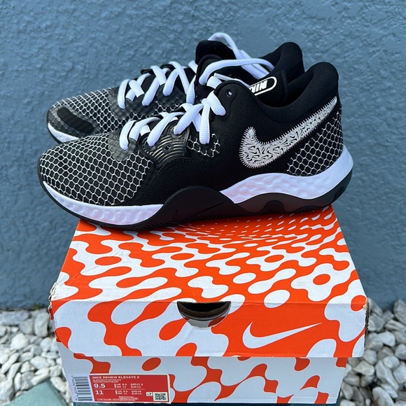 Nike Renew Elevate II 2 Black White - Picture 3 of 9